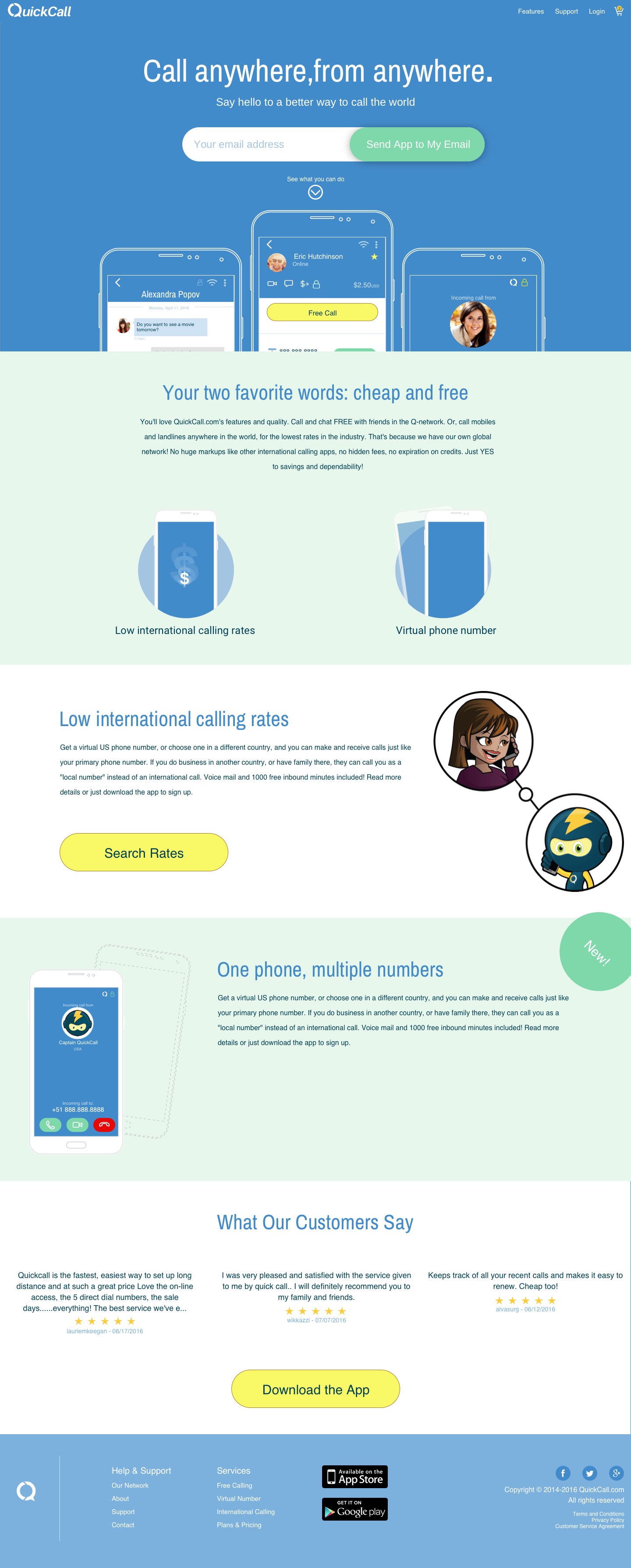 website redesign homepage